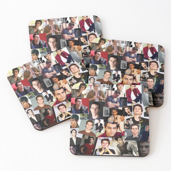 Item preview, Dylan Obrien Abstract Rectangular Collage Pattern designed and sold by CollageHeaven.