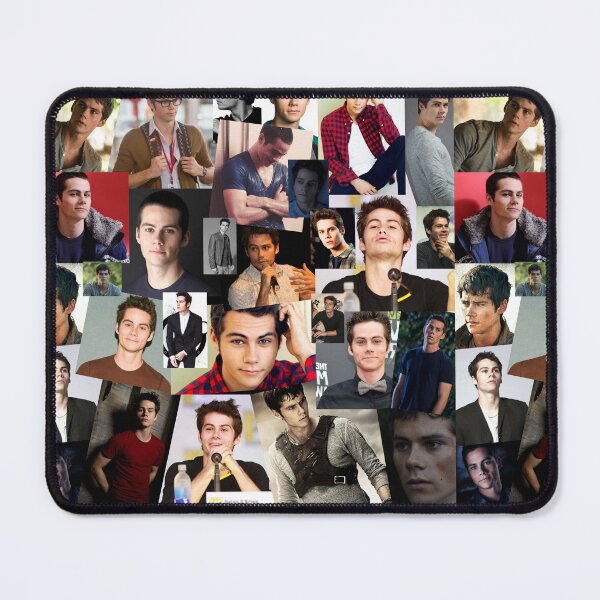 Item preview, Dylan Obrien Abstract Rectangular Collage Pattern designed and sold by CollageHeaven.