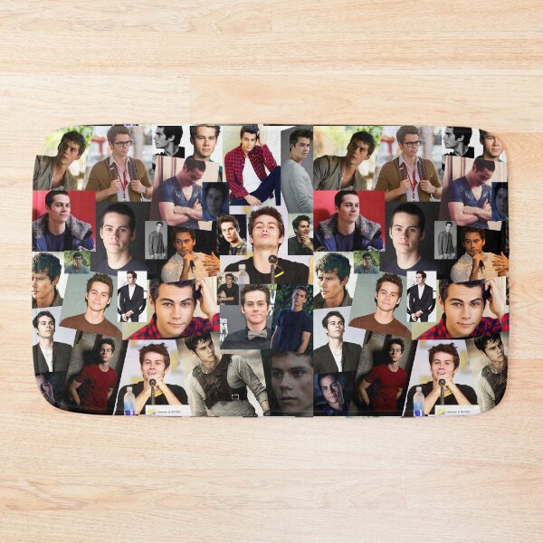 Item preview, Dylan Obrien Abstract Rectangular Collage Pattern designed and sold by CollageHeaven.