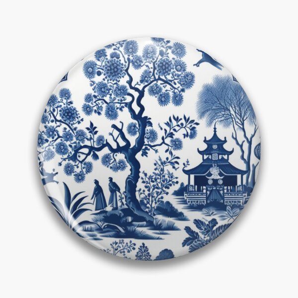 Item preview, Blue Toile 4 designed and sold by LusterGirl.