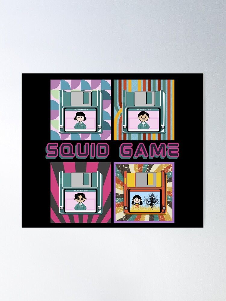 Squid Game: Player 456 Seong Gi-hun (No Background) Poster for Sale by  TheGoldenRabbit