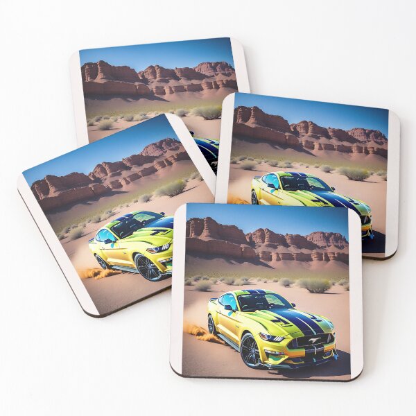 Item preview,  Ford Mustang in the desert designed and sold by MYstoreDARK99.