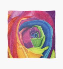 WIDE AWAKE (Rainbow Rose) Scarf