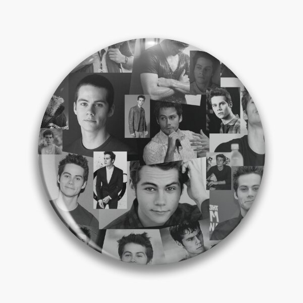 Item preview, Dylan O Brien Abstract Rectangular Collage Pattern - Black and White Version designed and sold by CollageHeaven.