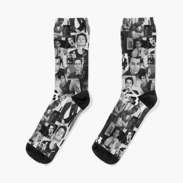Item preview, Dylan O Brien Abstract Rectangular Collage Pattern - Black and White Version designed and sold by CollageHeaven.