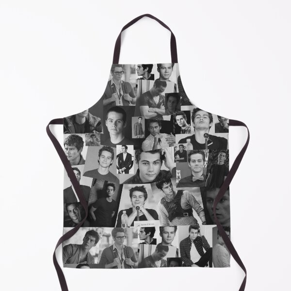 Item preview, Dylan O Brien Abstract Rectangular Collage Pattern - Black and White Version designed and sold by CollageHeaven.