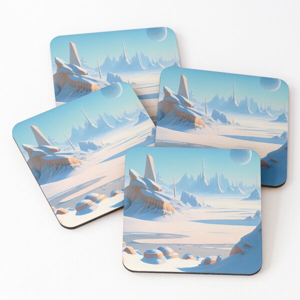 Item preview, Hoth - Icefall Plains designed and sold by HiddenRetro.