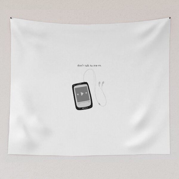 Item preview, Don't talk to me rn. designed and sold by Alexandra Stockin.