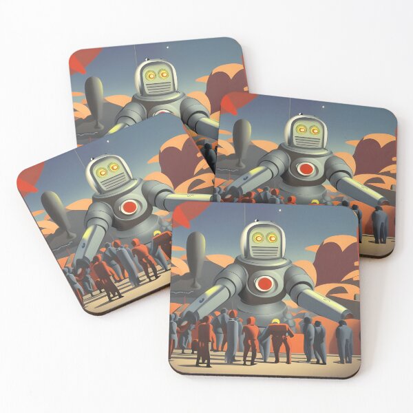 Item preview, MidCentury Visions (Space and Robots 10) designed and sold by PixelatedPaints.