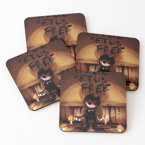 Item preview, bendy and the ink machine designed and sold by kitchellpostle.