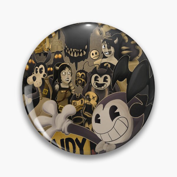 Item preview, bendy and the ink machine designed and sold by kitchellpostle.