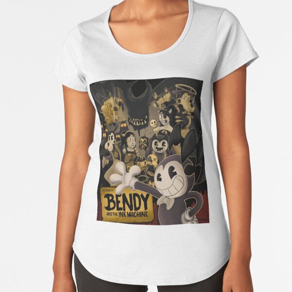 T-shirt Bendy And The Ink Machine Characters - Idolstore - Merchandise And  Collectibles