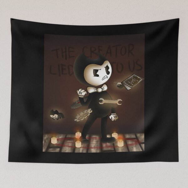 Item preview, bendy and the ink machine designed and sold by kitchellpostle.
