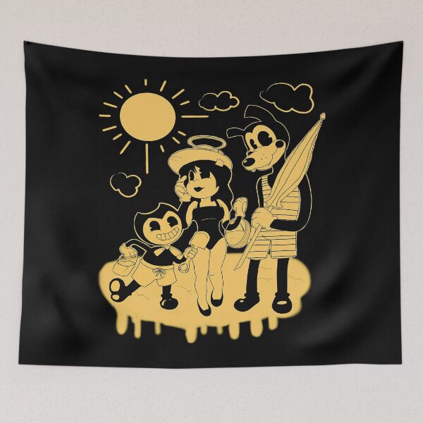 Item preview, bendy and the ink machine designed and sold by kitchellpostle.