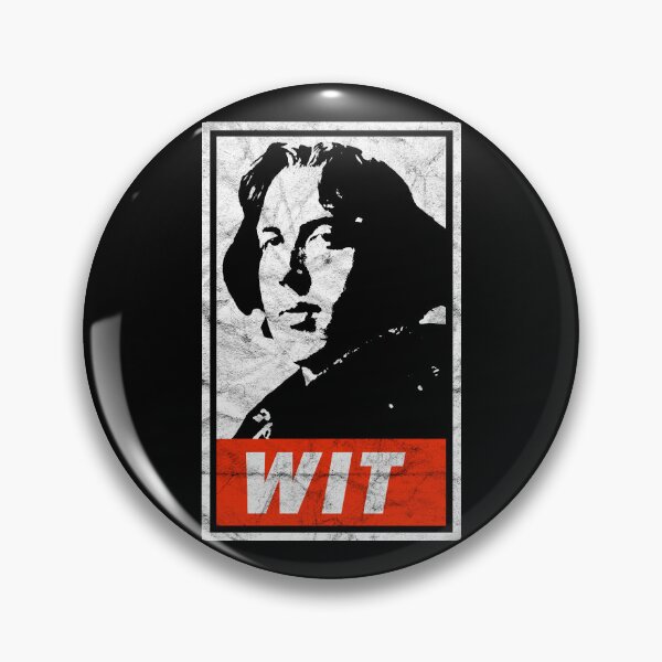 Item preview, Oscar Wilde Wit [Black Worn Look] designed and sold by fromthehip.