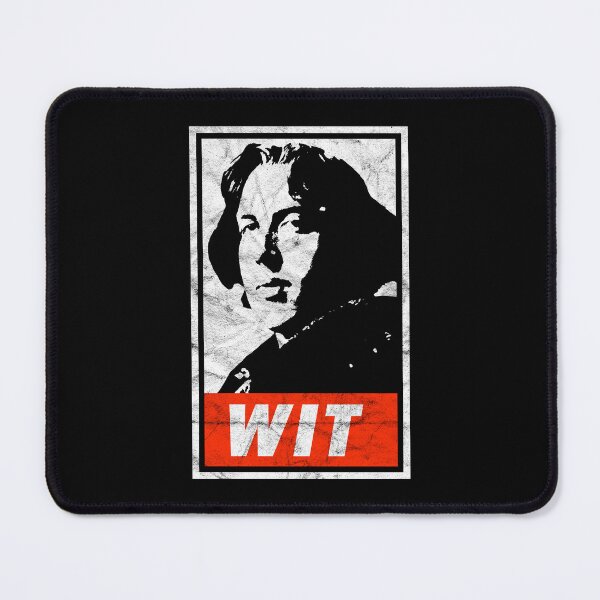 Item preview, Oscar Wilde Wit [Black Worn Look] designed and sold by fromthehip.