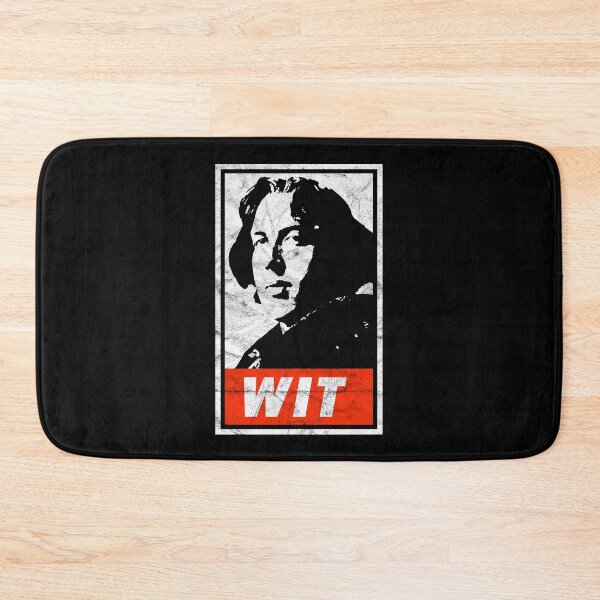 Item preview, Oscar Wilde Wit [Black Worn Look] designed and sold by fromthehip.