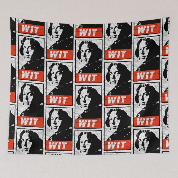 Item preview, Oscar Wilde Wit [Black Worn Look] designed and sold by fromthehip.