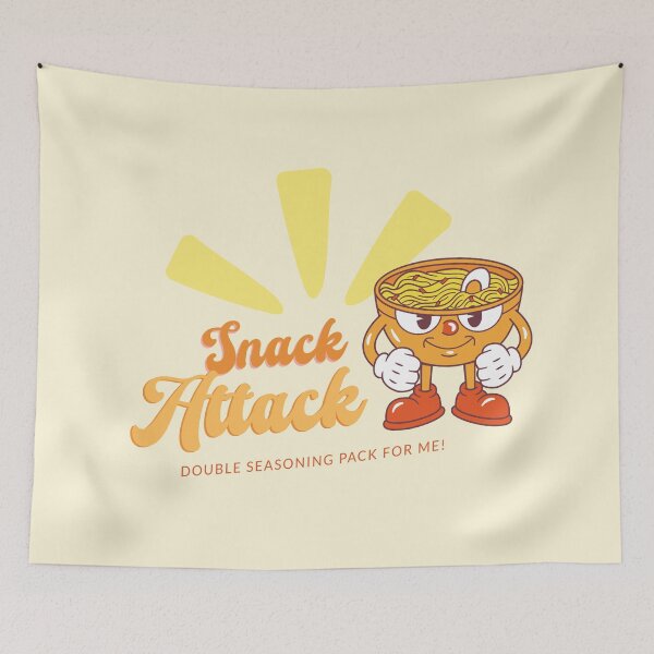 Item preview, Retro Ramen - Snack Attack designed and sold by Birdbrook Academy.