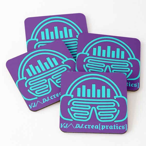 Item preview, Logotipo promocional de VJ/\DJ. CREA[PRÁCTICAS] designed and sold by CreaPraTics.