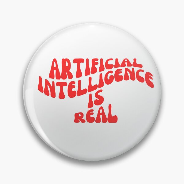 Item preview, Artificial Intelligence is Real Shirt designed and sold by LuckyCatStore.