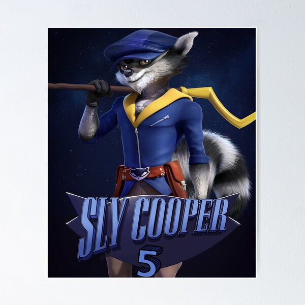 Poster for a sly cooper 2 speed run event