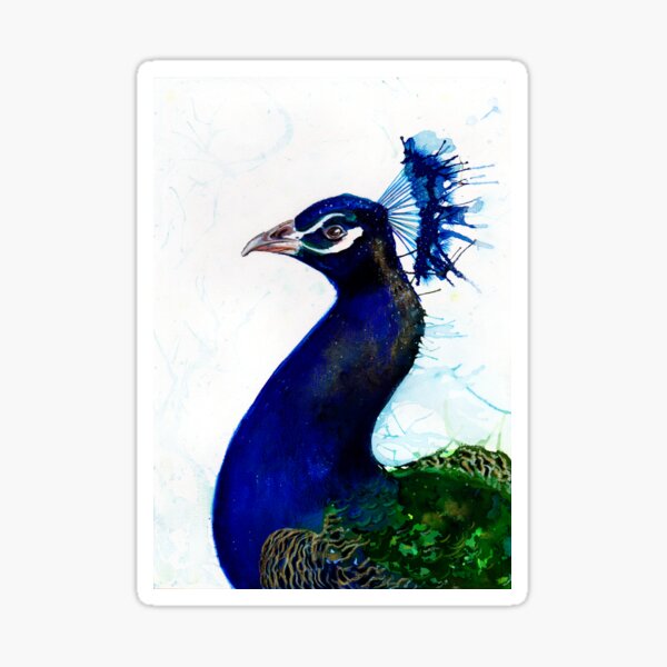 Peacock Sticker