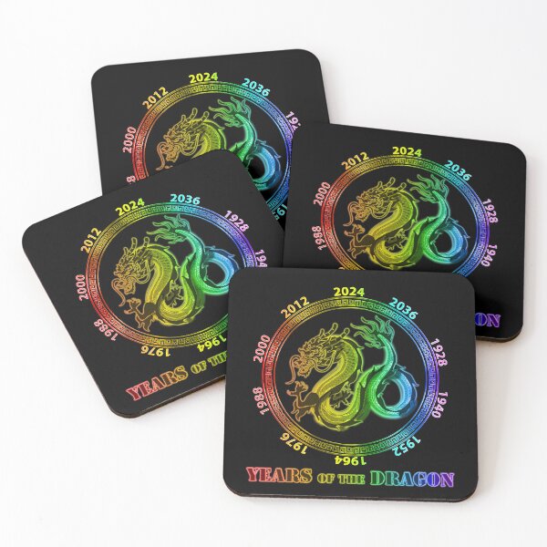 Item preview, Rainbow Years of the Dragon 2024 designed and sold by TheirChoice.