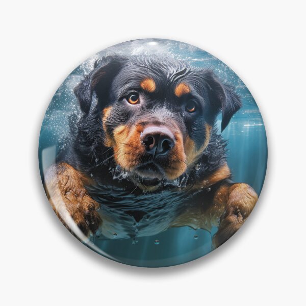 Artikelvorschau, Junge Rottie Schwimmen: 3 entworfen und verkauft von ebrawne.