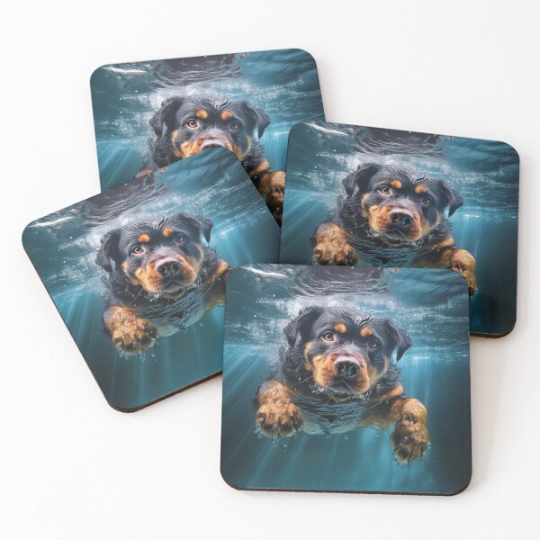 Artikelvorschau, Junge Rottie Schwimmen: 3 entworfen und verkauft von ebrawne.