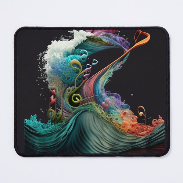 Item preview, wave in sea of music designed and sold by Kentokiyo.