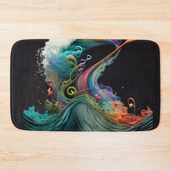 Item preview, wave in sea of music designed and sold by Kentokiyo.