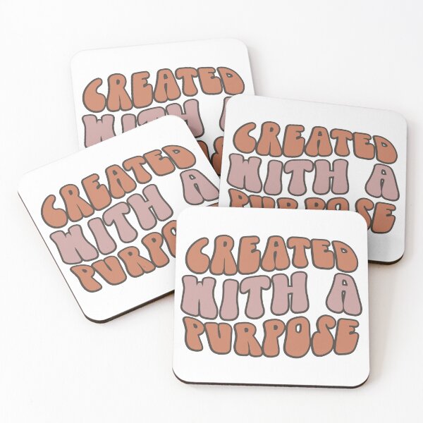 Item preview, Created with a purpose retro designed and sold by Kaylerdawn.