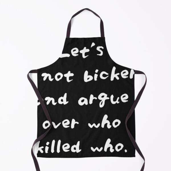 Item preview, Monty Python and the Holy Grail Lets not bicker and argue over who killed who designed and sold by domuvestart.