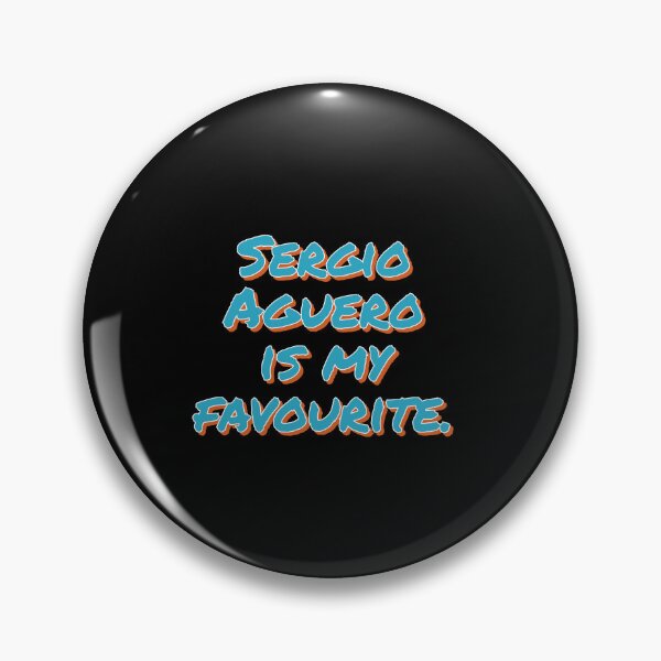 Item preview, Sergio Aguero is my favourite  designed and sold by Gudteyzz.