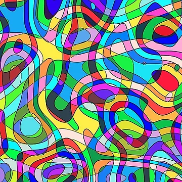 Artwork thumbnail, Funky Colorful Fun by Slinky-Reebs