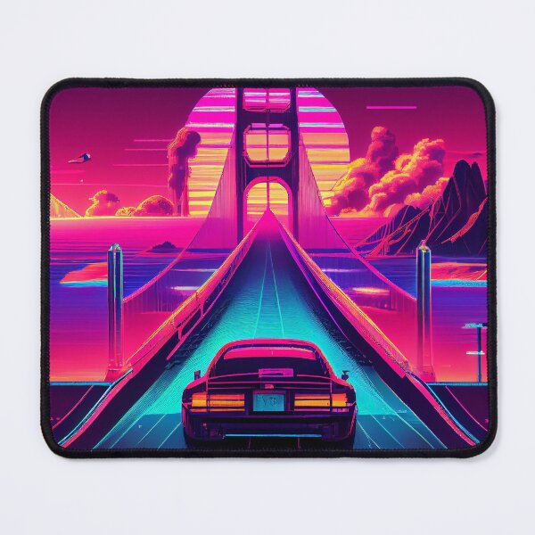 Item preview, Synthwave Dreams of the Golden Gate designed and sold by GriffinStd.