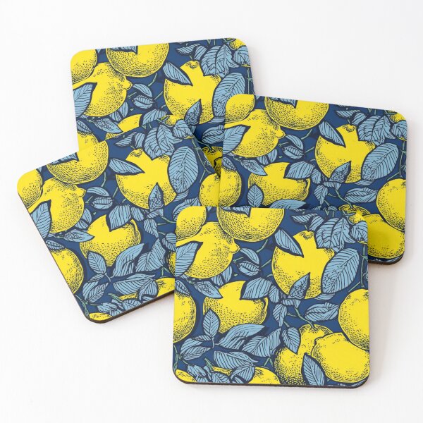 Item preview, Hand-Drawn Lemon Pattern - Vibrant and Energetic Design designed and sold by kfir marco.