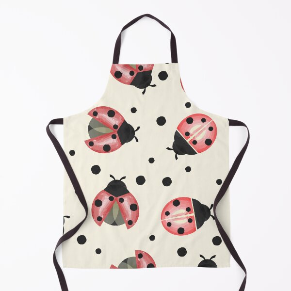 Item preview, Watercolor ladybug pattern designed and sold by Aoxydesign.