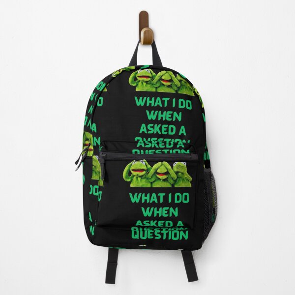 Item preview, WHAT I DO WHEN I AM ASKED A QUESTION designed and sold by Kezzie Prints.