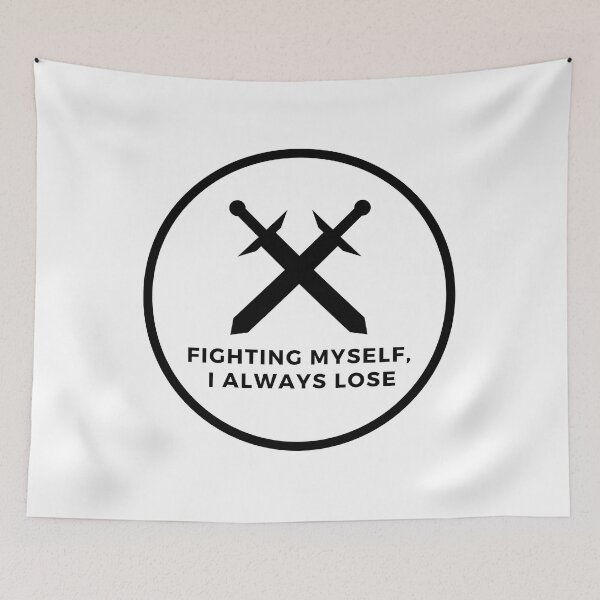 Item preview, Fighting Myself designed and sold by dygo1986.