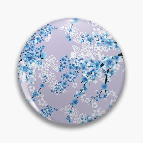 Item preview, Elegant Baby Blue Cherry Blossom designed and sold by TSeihaDesign.