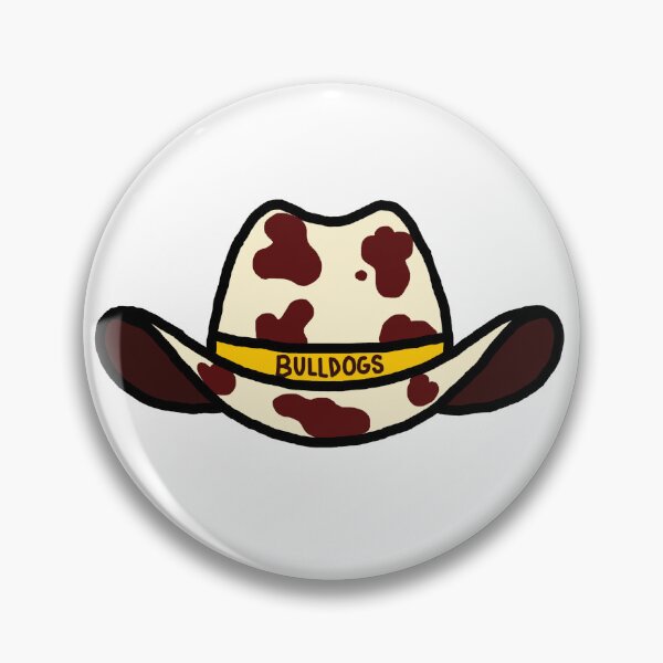 Item preview, Bulldogs Maroon Spotted Cowboy Hat - UMD designed and sold by Becca Miller.