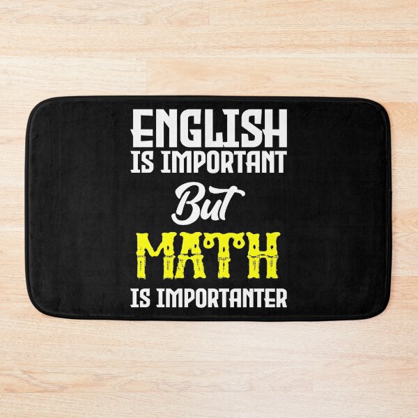 Item preview, English Is Important But Math Is Importanter designed and sold by Socmedtech.