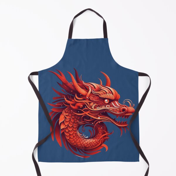 Item preview, Red and mighty Chinese dragon designed and sold by LeoXiang.