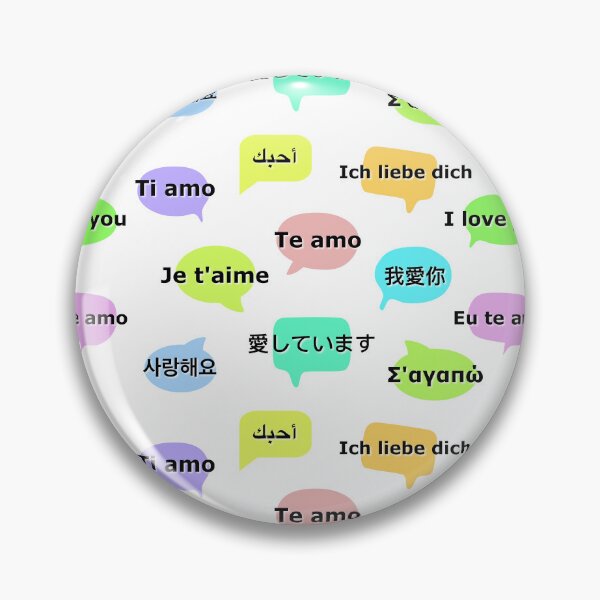 Item preview, “I love you” in 11 languages ​​for language lover, travelers & shop owner designed and sold by LiberaCaballo.