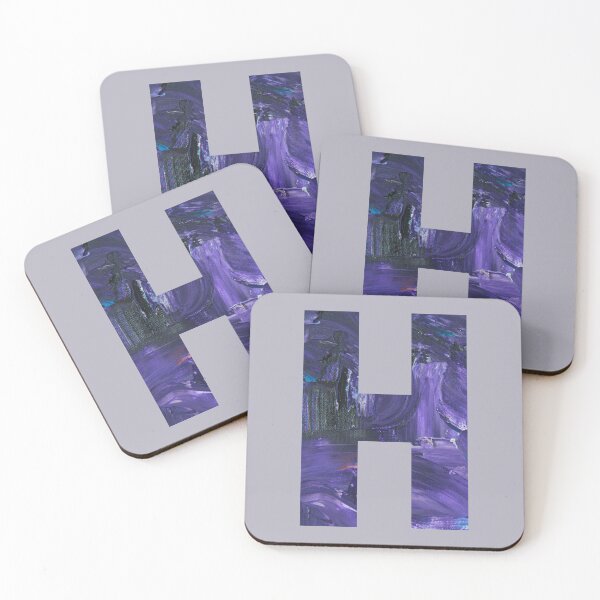Item preview, Painted Letter Collection H Monogram designed and sold by emoney14.