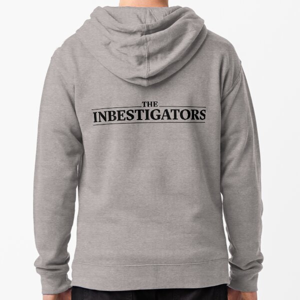 The Inbestigators Logo Black Zipped Hoodie