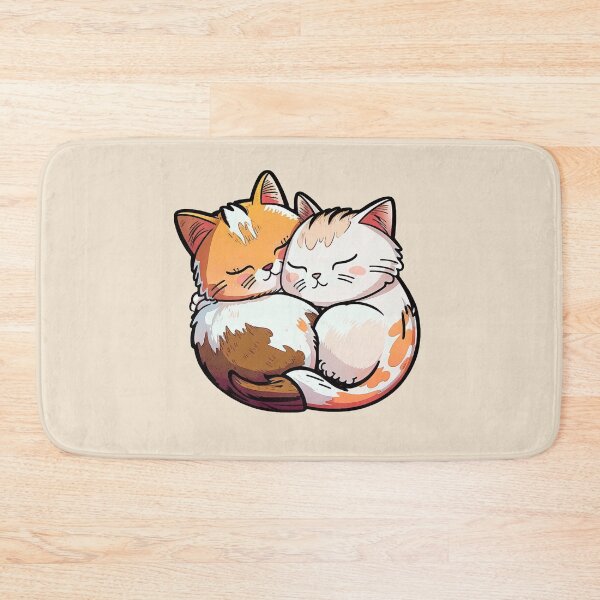 Item preview, Cuddling Cats designed and sold by solmarstudio.