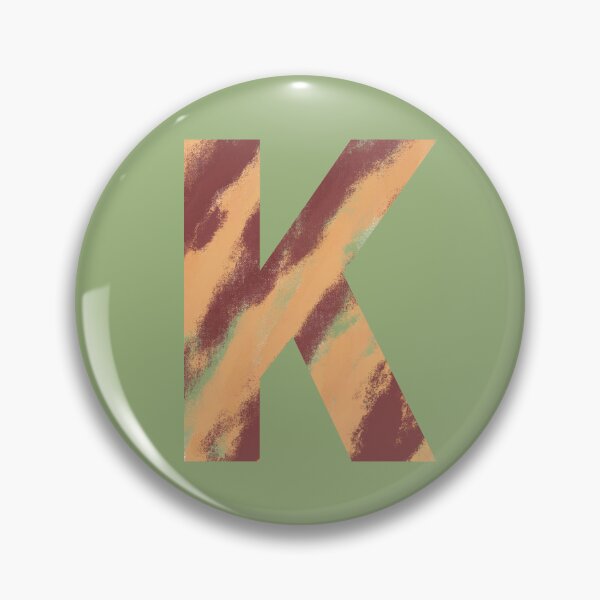 Item preview, Painted Letter Collection K Monogram designed and sold by emoney14.
